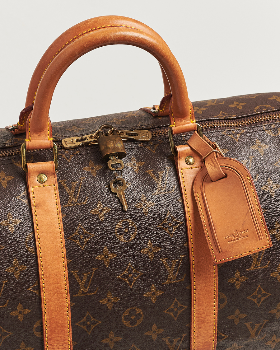 Heren | Louis Vuitton Pre-Owned Keepall Bandoulière 50 Monogram | Louis Vuitton Pre-Owned | Keepall Bandoulière 50 Monogram