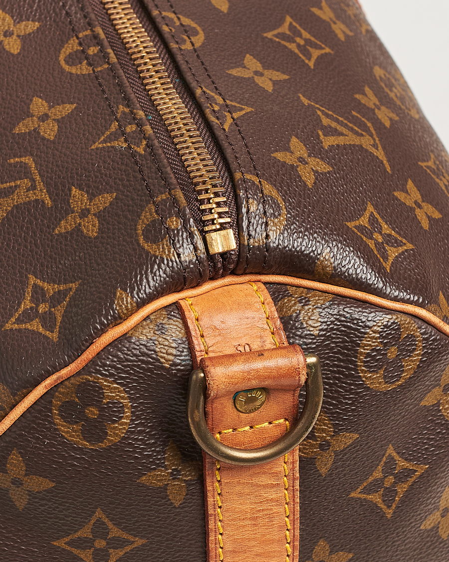 Heren | Louis Vuitton Pre-Owned Keepall Bandoulière 50 Monogram | Louis Vuitton Pre-Owned | Keepall Bandoulière 50 Monogram