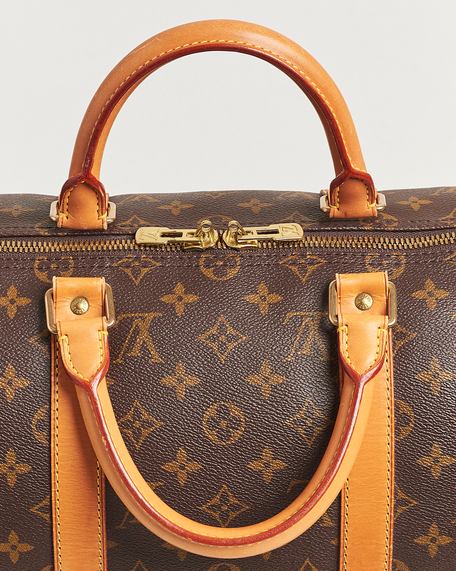 Homme | Louis Vuitton Pre-Owned Keepall 50 Bag Monogram | Louis Vuitton Pre-Owned | Keepall 50 Bag Monogram