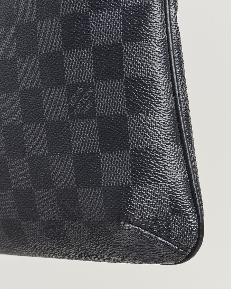 Heren | Louis Vuitton Pre-Owned Thomas Messenger Bag Damier Graphite | Louis Vuitton Pre-Owned | Thomas Messenger Bag Damier Graphite