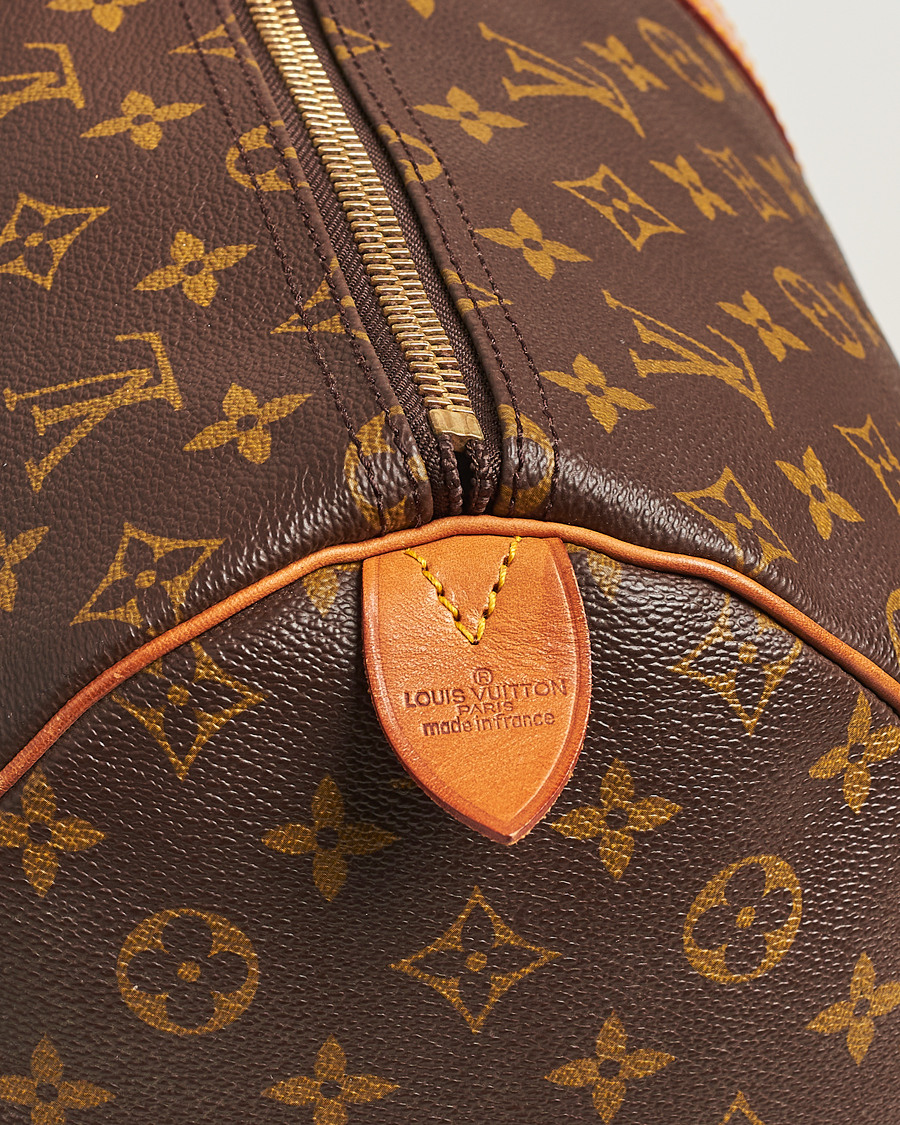 Homme | Louis Vuitton Pre-Owned Keepall 55 Bag Monogram | Louis Vuitton Pre-Owned | Keepall 55 Bag Monogram