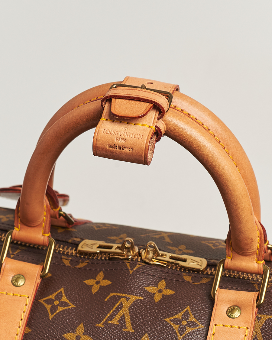 Homme | Louis Vuitton Pre-Owned Keepall 55 Bag Monogram | Louis Vuitton Pre-Owned | Keepall 55 Bag Monogram