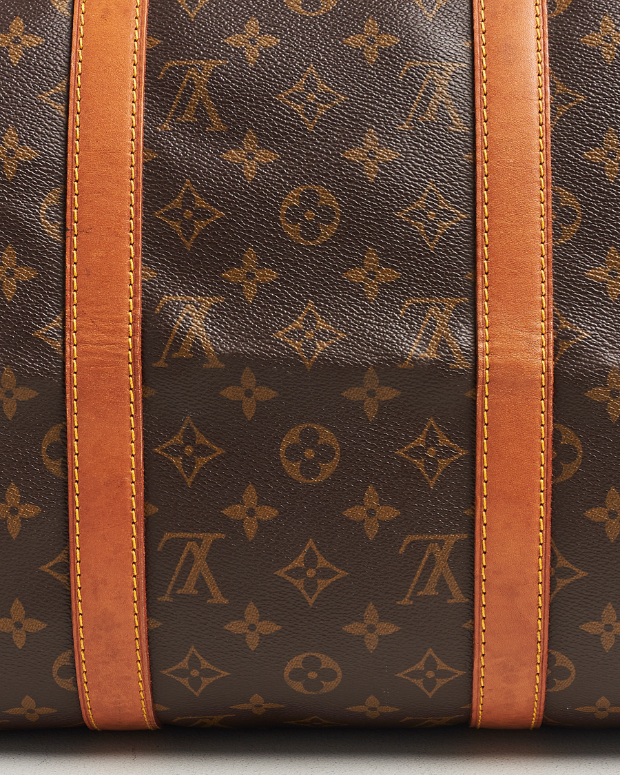 Heren | Louis Vuitton Pre-Owned Keepall 50 Bag Monogram | Louis Vuitton Pre-Owned | Keepall 50 Bag Monogram