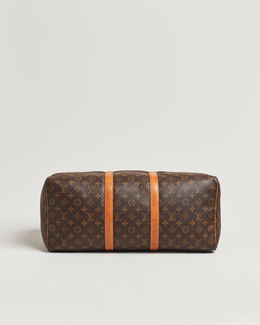 Heren | Louis Vuitton Pre-Owned Keepall 50 Bag Monogram | Louis Vuitton Pre-Owned | Keepall 50 Bag Monogram