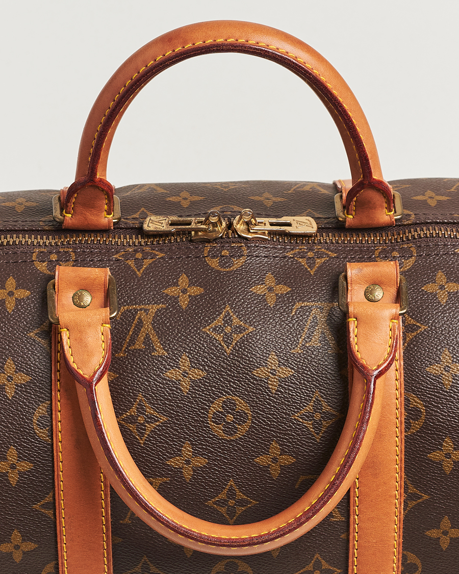 Heren | Louis Vuitton Pre-Owned Keepall 50 Bag Monogram | Louis Vuitton Pre-Owned | Keepall 50 Bag Monogram