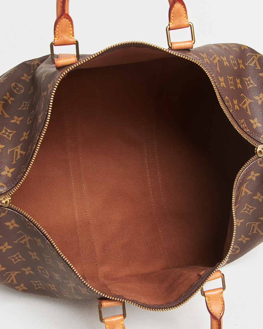 Heren | Louis Vuitton Pre-Owned Keepall 50 Bag Monogram | Louis Vuitton Pre-Owned | Keepall 50 Bag Monogram