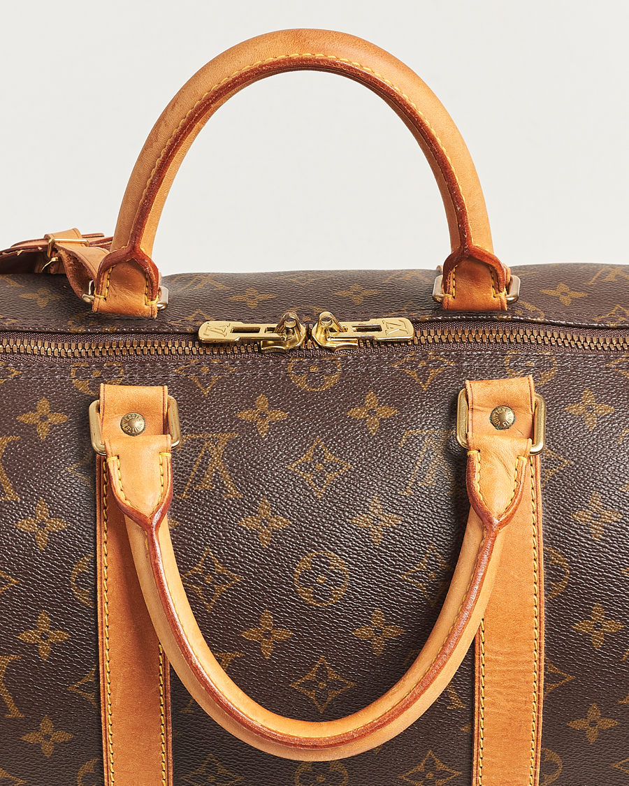 Heren | Louis Vuitton Pre-Owned Keepall 50 Bag Monogram | Louis Vuitton Pre-Owned | Keepall 50 Bag Monogram
