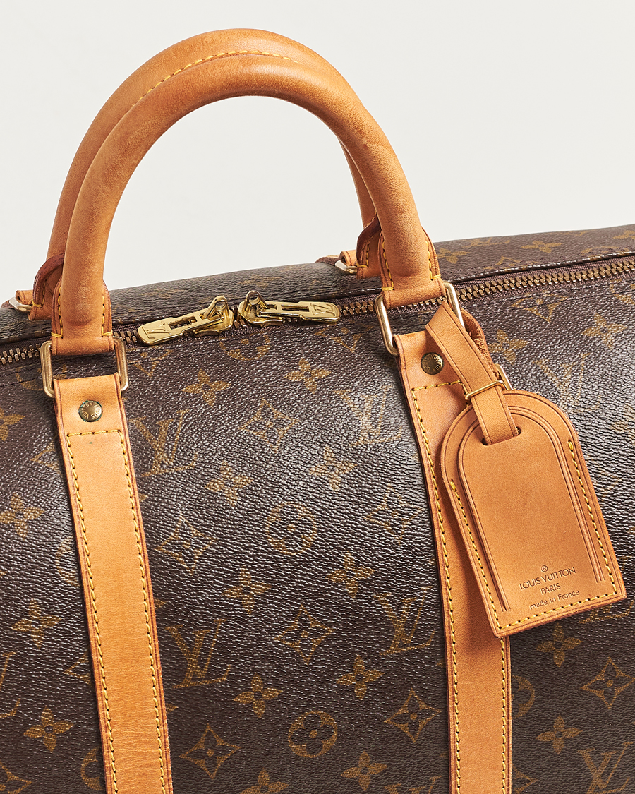 Heren | Louis Vuitton Pre-Owned Keepall 50 Bag Monogram | Louis Vuitton Pre-Owned | Keepall 50 Bag Monogram