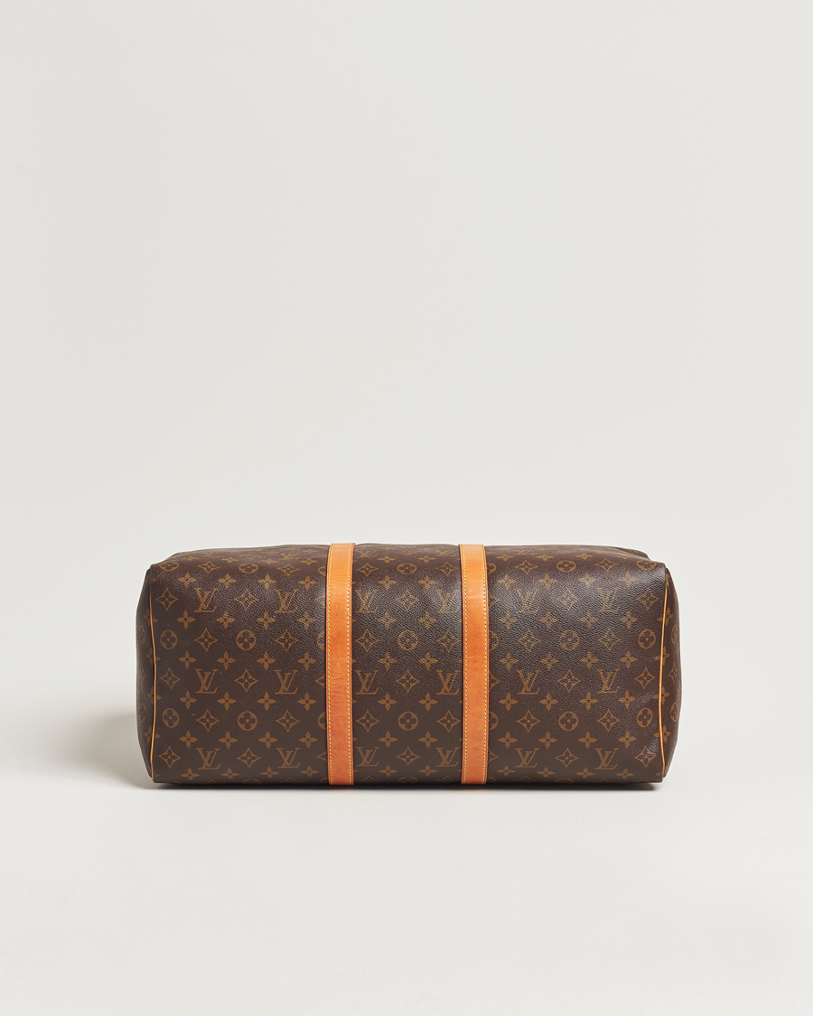 Heren | Louis Vuitton Pre-Owned Keepall 50 Bag Monogram | Louis Vuitton Pre-Owned | Keepall 50 Bag Monogram