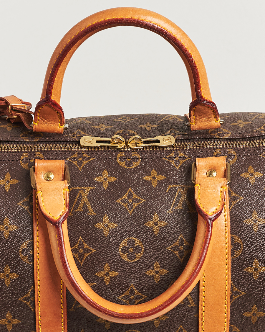 Heren | Louis Vuitton Pre-Owned Keepall 50 Bag Monogram | Louis Vuitton Pre-Owned | Keepall 50 Bag Monogram