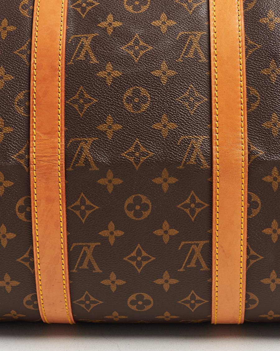 Heren | Louis Vuitton Pre-Owned Keepall 50 Bag Monogram | Louis Vuitton Pre-Owned | Keepall 50 Bag Monogram