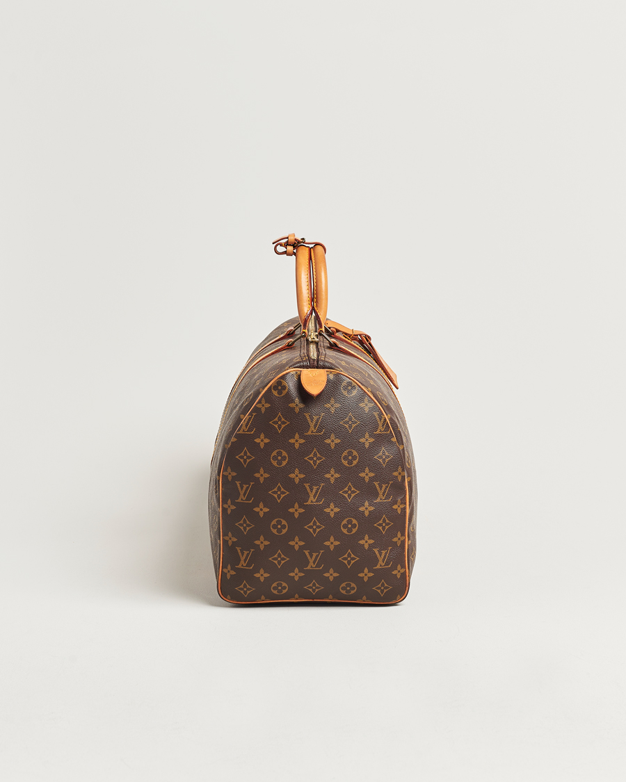 Heren | Louis Vuitton Pre-Owned Keepall 50 Bag Monogram | Louis Vuitton Pre-Owned | Keepall 50 Bag Monogram