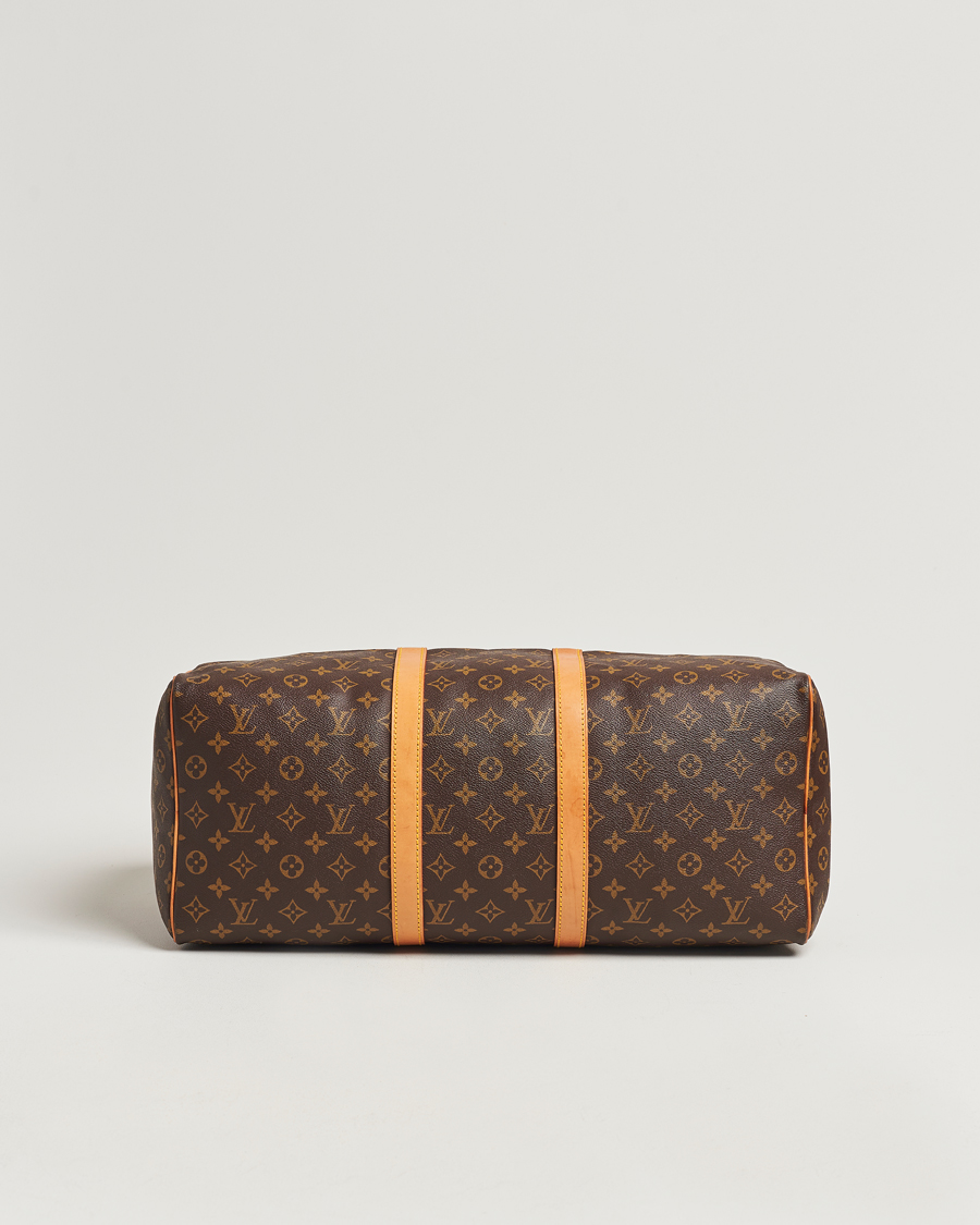 Heren | Louis Vuitton Pre-Owned Keepall 50 Bag Monogram | Louis Vuitton Pre-Owned | Keepall 50 Bag Monogram