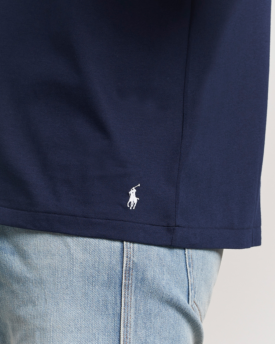 Heren | T-shirts | Polo Ralph Lauren | Logo Cotton Jersey Sleep T-Shirt Cruise Navy