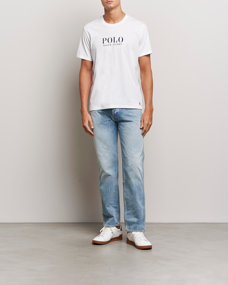 Heren | T-shirts | Polo Ralph Lauren | Logo Cotton Jersey Sleep T-Shirt White