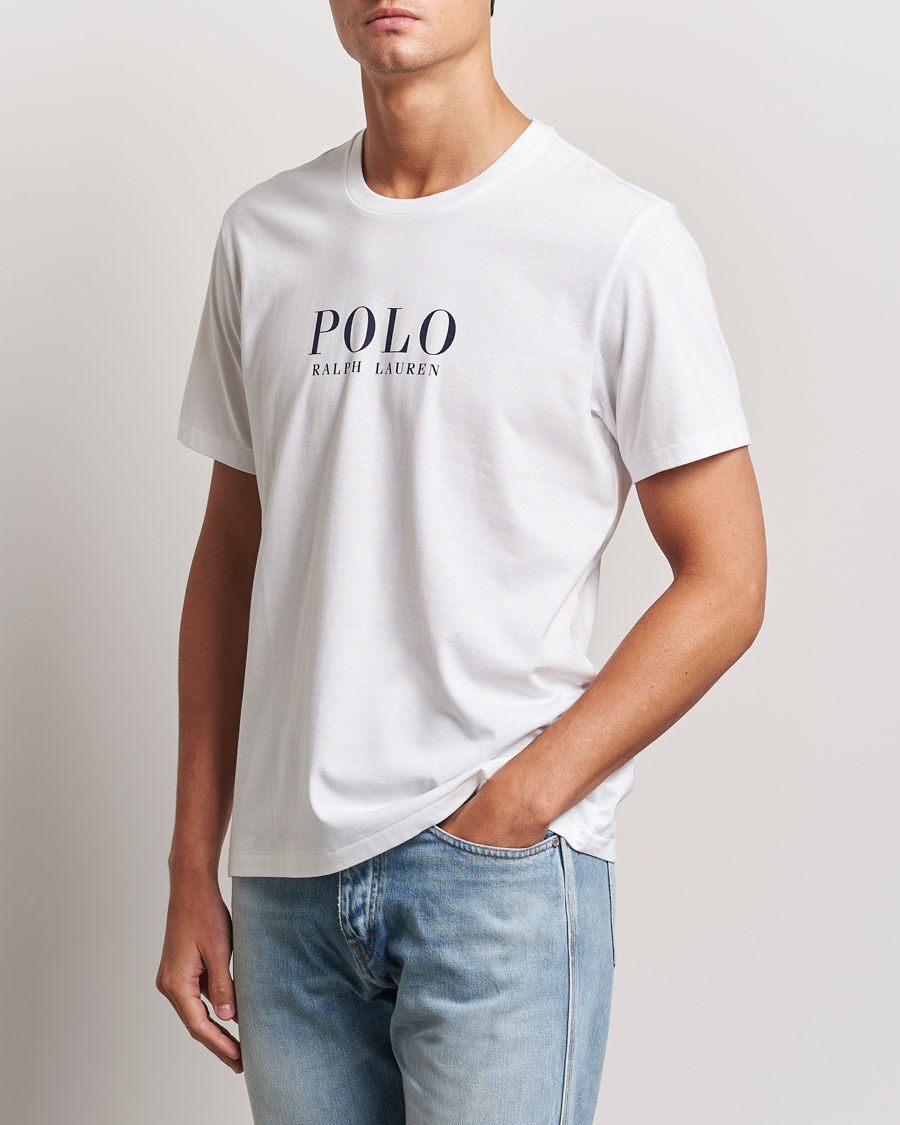 Heren | T-shirts | Polo Ralph Lauren | Logo Cotton Jersey Sleep T-Shirt White