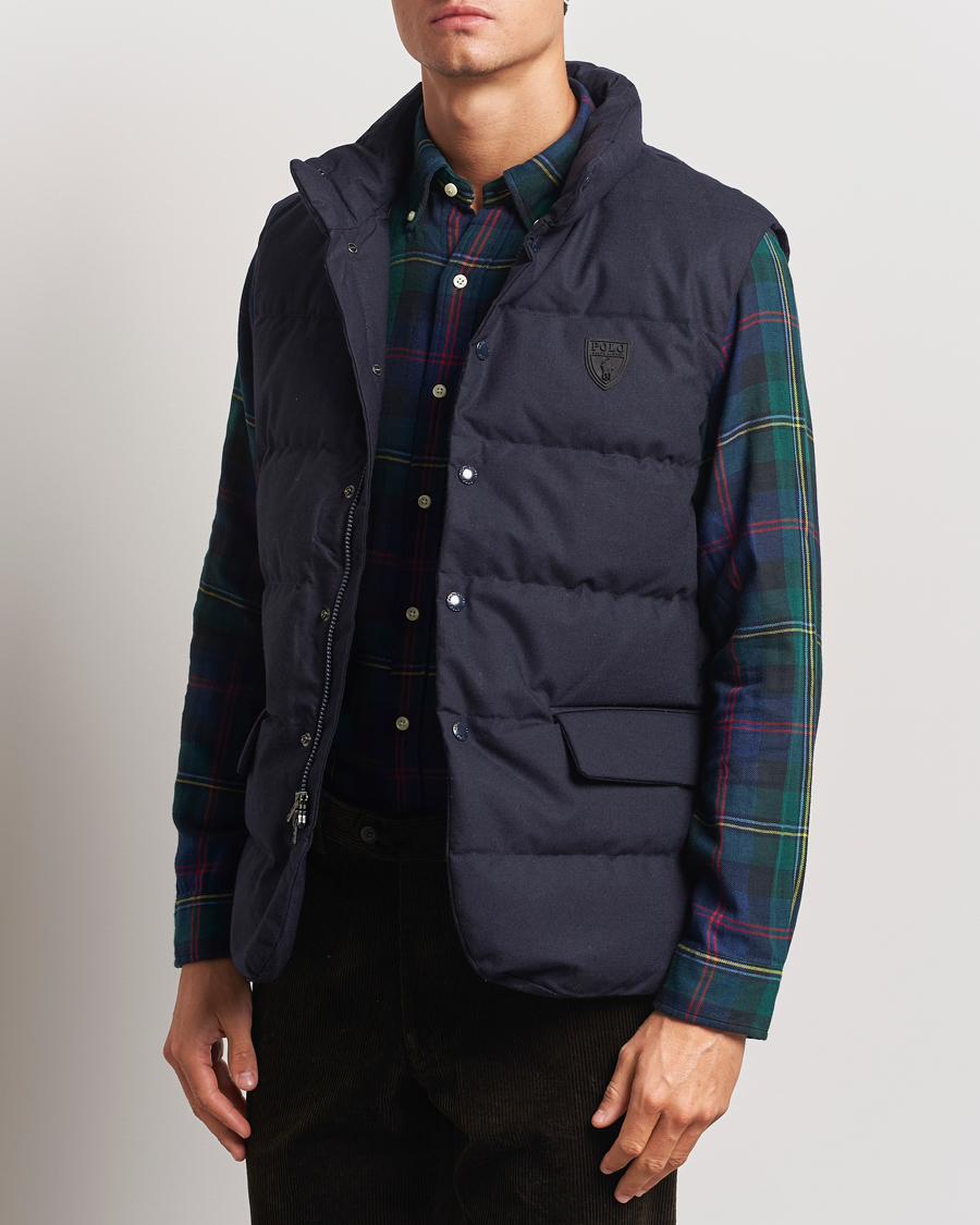 Heren | Jassen | Polo Ralph Lauren | Dunn Wool Vest Collection Navy