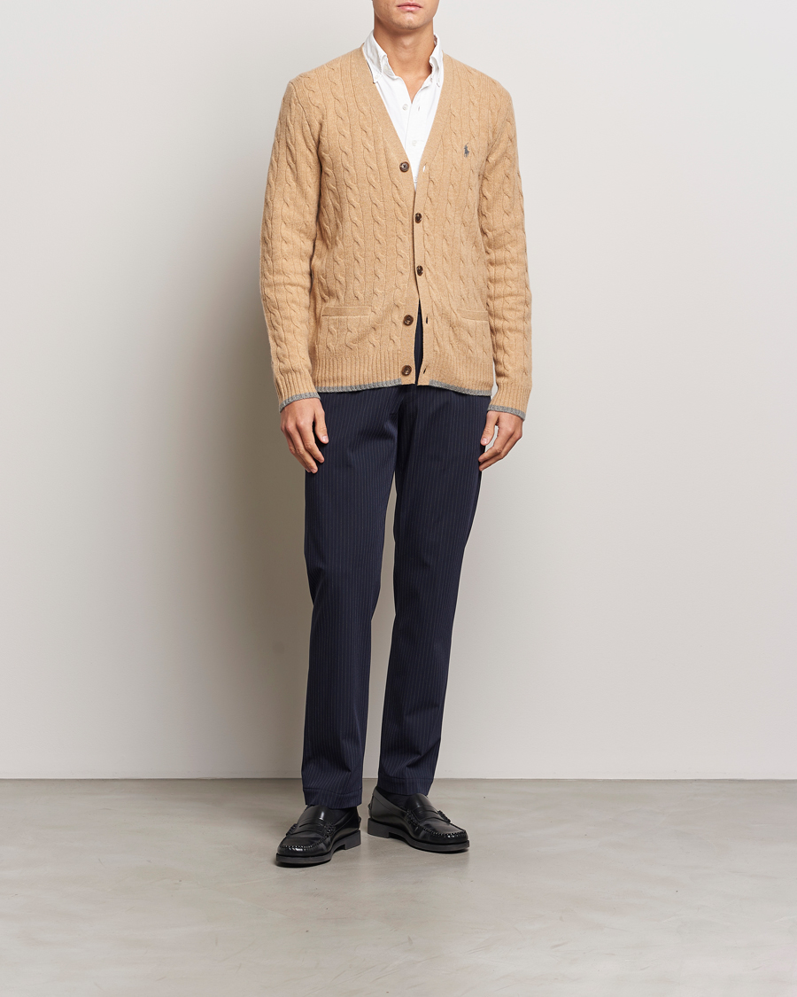 Homme | Pantalons | Polo Ralph Lauren | Straight Fit Hudson Pinstripe Pants Navy