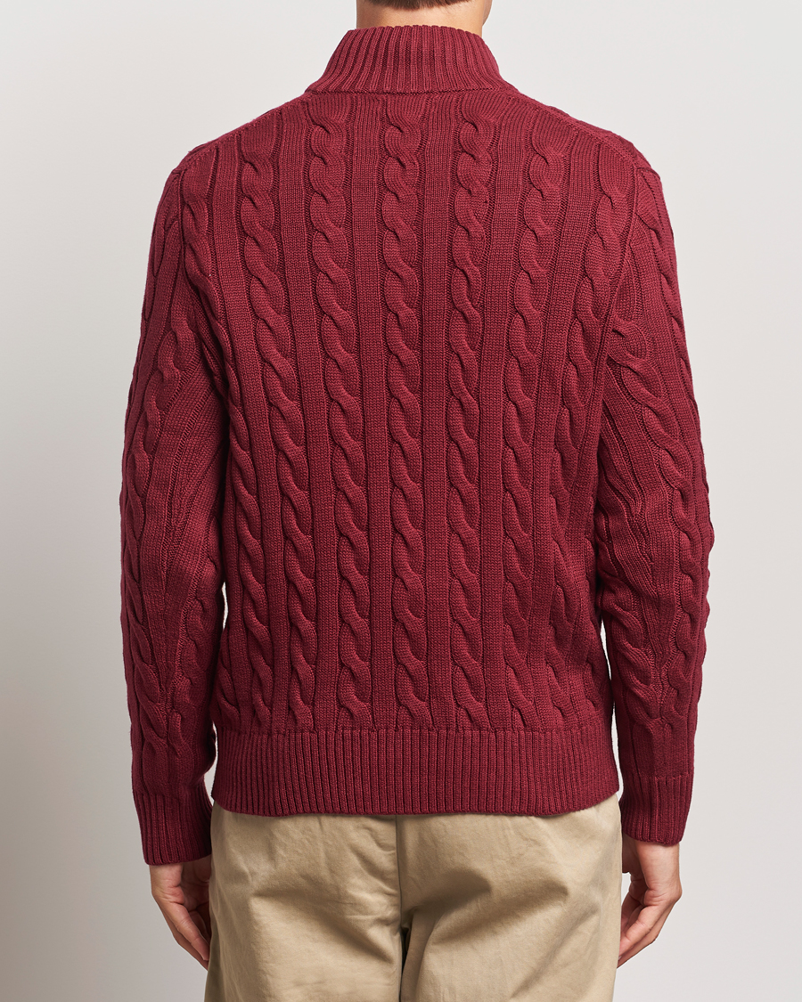 Heren | Truien | Polo Ralph Lauren | Cotton Cable Half Zip Red Carpet