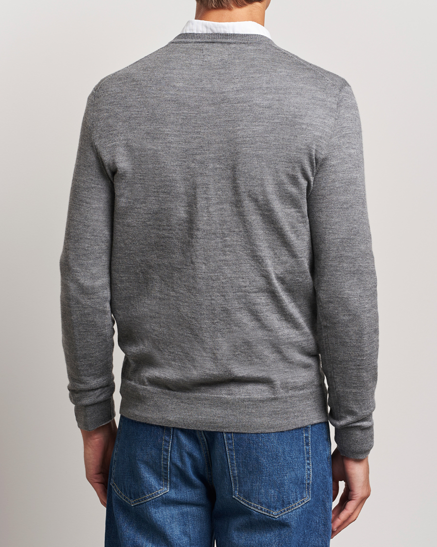 Homme | Pulls Et Tricots | Polo Ralph Lauren | Merino Crew Neck Pullover Fawn Grey Heather