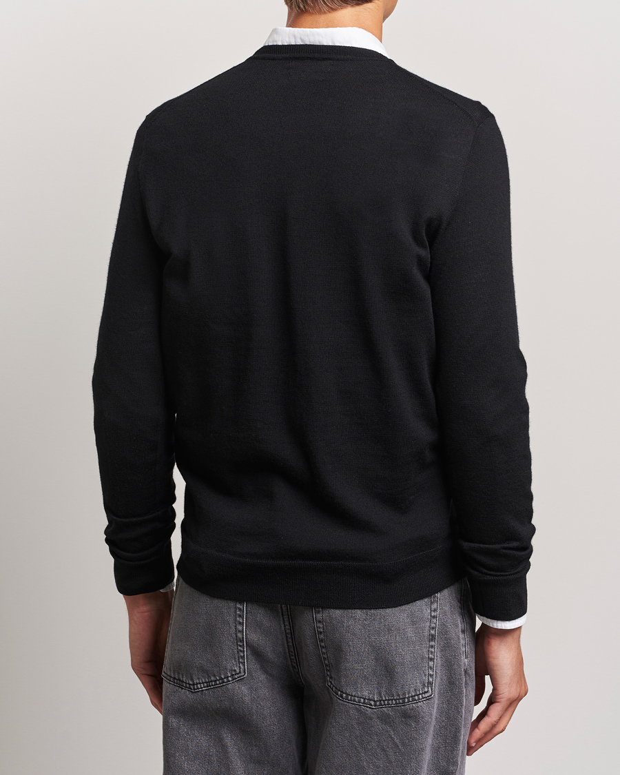 Homme | Pulls Et Tricots | Polo Ralph Lauren | Merino Crew Neck Pullover Polo Black