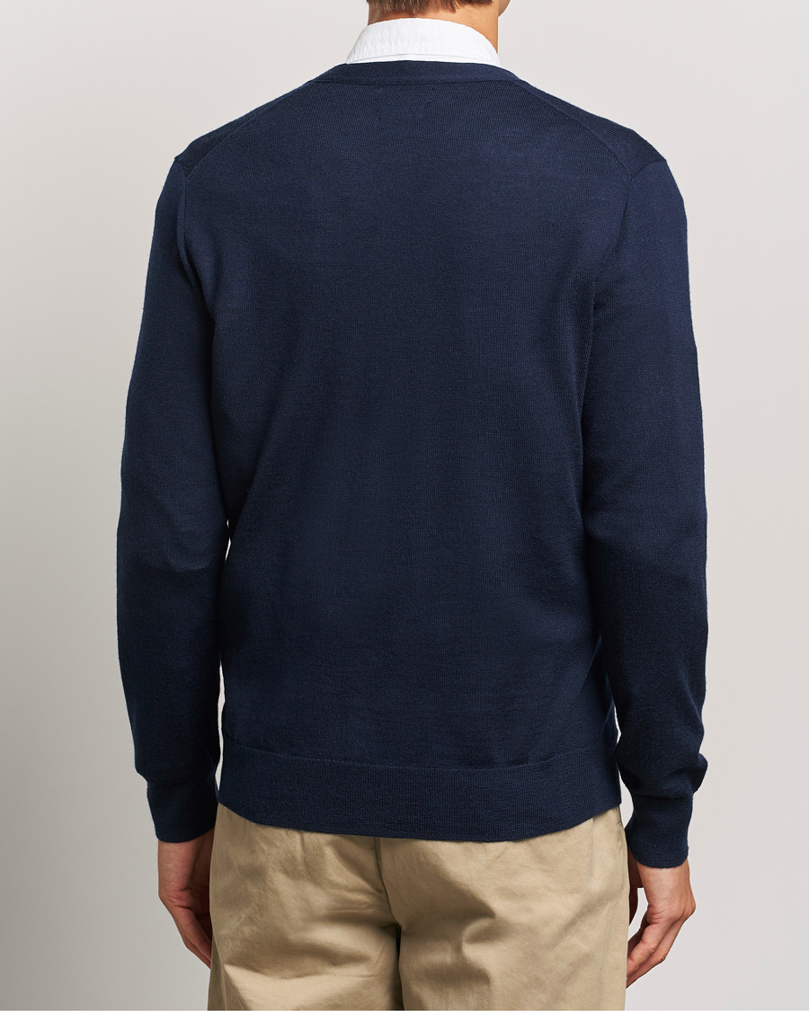 Homme | Pulls Et Tricots | Polo Ralph Lauren | Merino Knitted Cardigan Hunter Navy