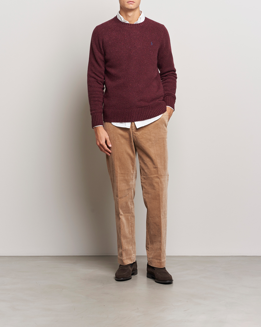 Heren | Truien | Polo Ralph Lauren | Donegal Sweater Aged Wine