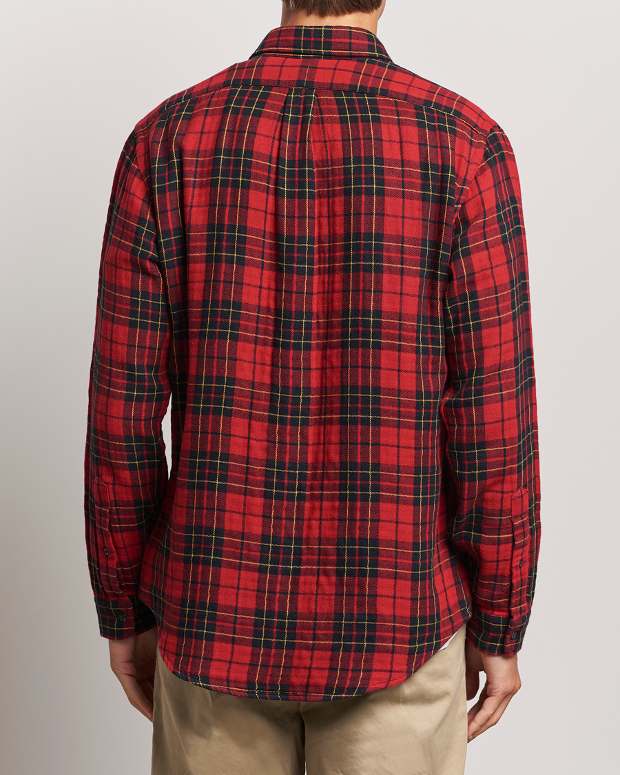 Homme | Chemises | Polo Ralph Lauren | Custom Fit Double Faced Checked Shirt Red/Black
