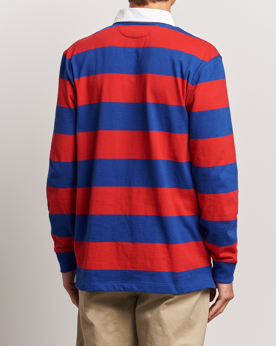 Heren | Truien | Polo Ralph Lauren | Jersey Striped Rugger Red/Classic Azure