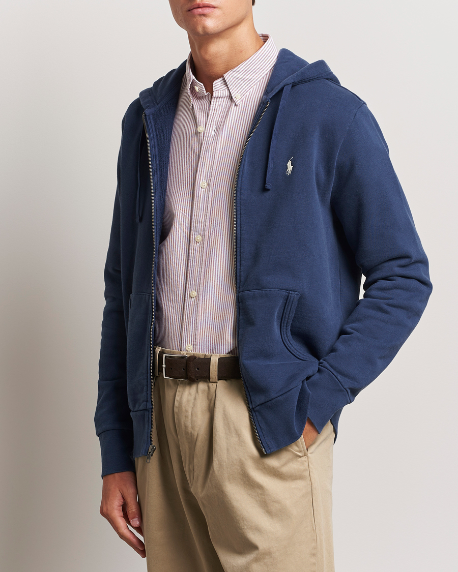 Homme | Pulls Et Tricots | Polo Ralph Lauren | Loopback Terry Full-Zip Hoodie Cruise Navy