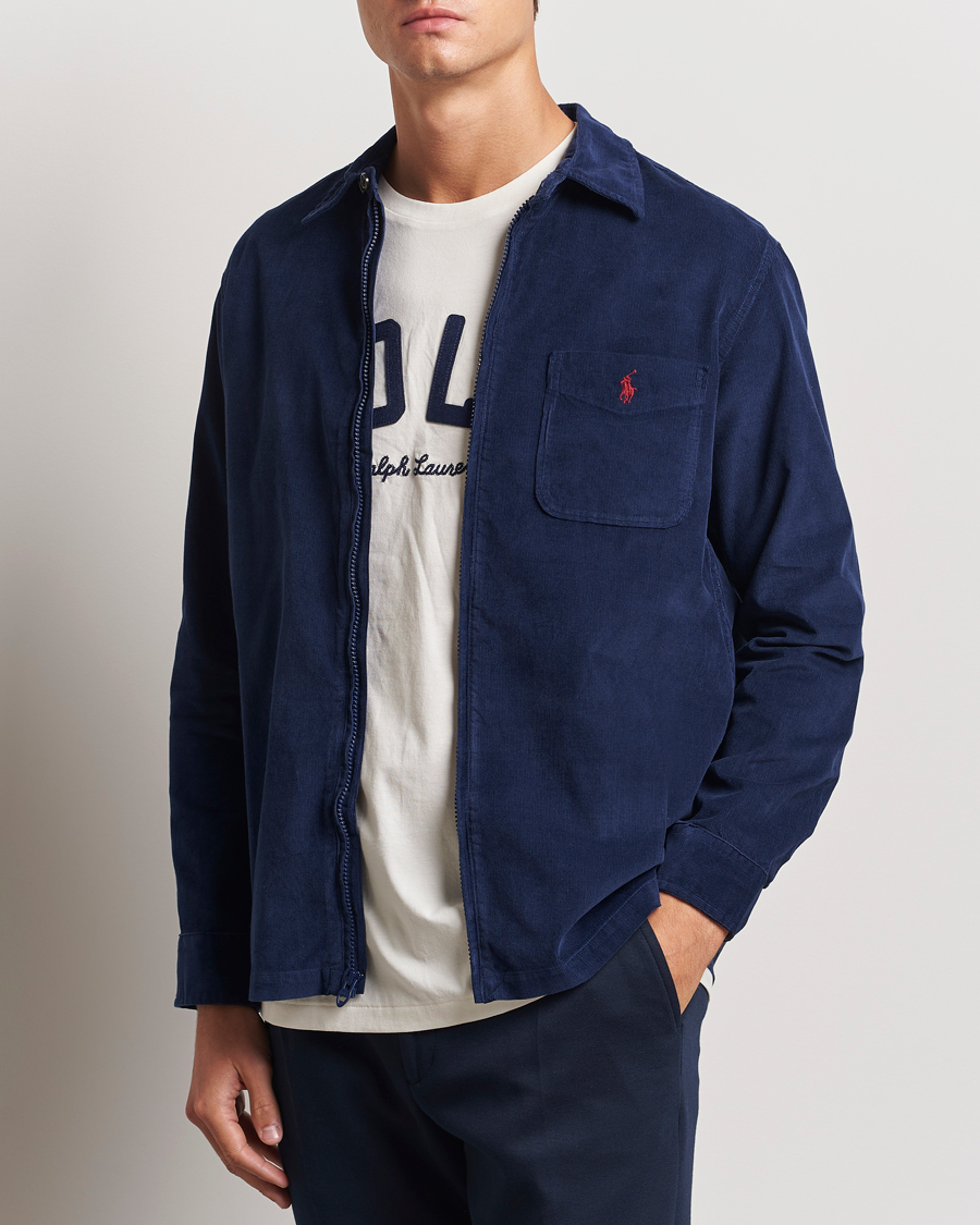 Homme | Chemises | Polo Ralph Lauren | Corduroy Shirt Jacket Newport Navy