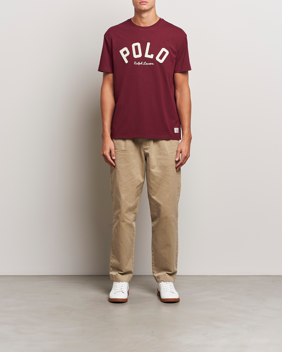 Heren | T-shirts | Polo Ralph Lauren | RL Varsity Tee Classic Wine