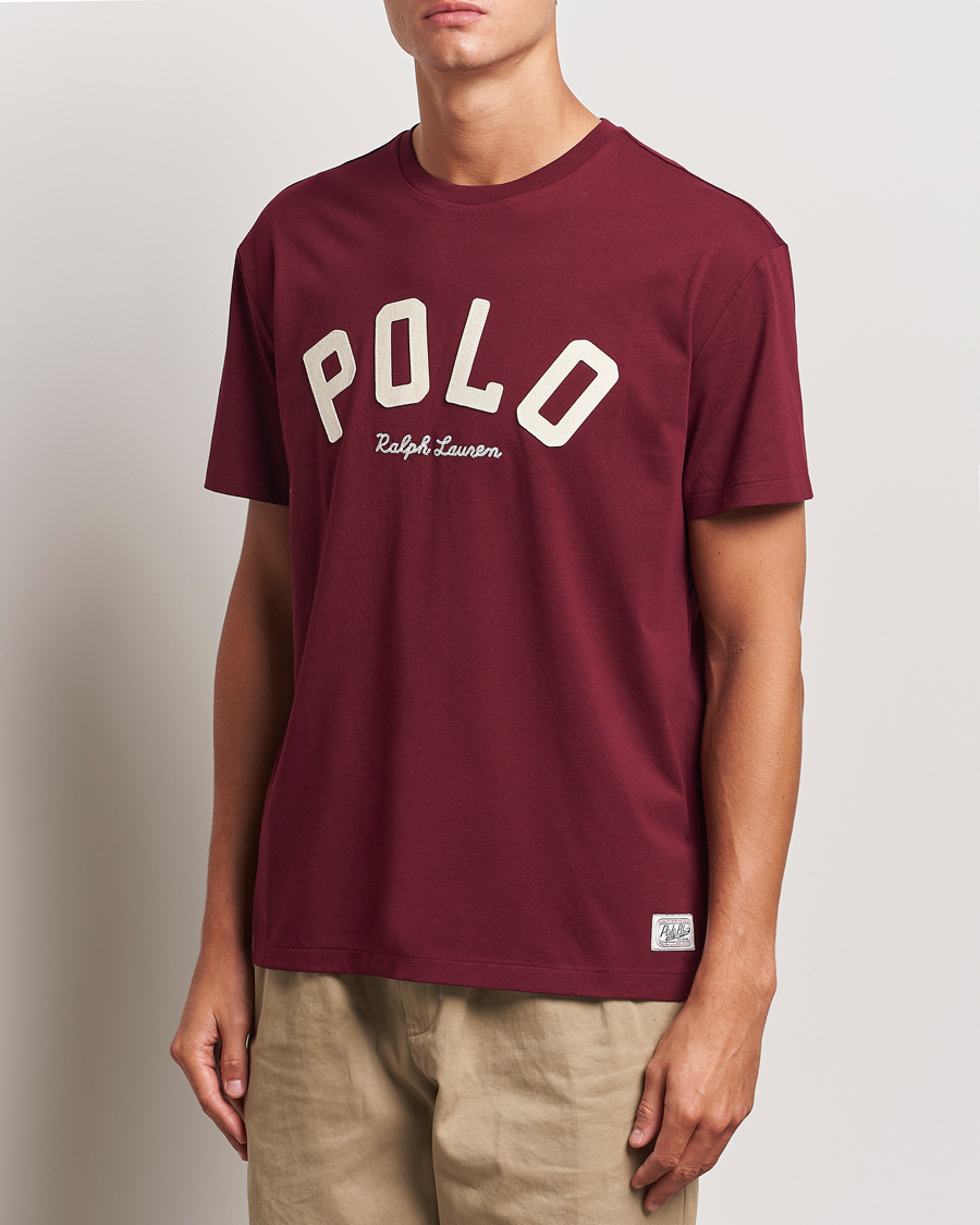 Heren | T-shirts | Polo Ralph Lauren | RL Varsity Tee Classic Wine