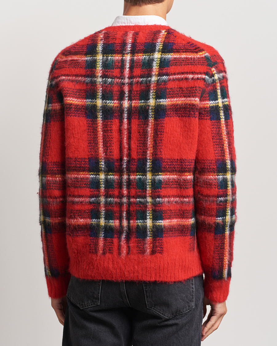 Heren | Truien | Polo Ralph Lauren | Plaid Wool Sweater Red Combo