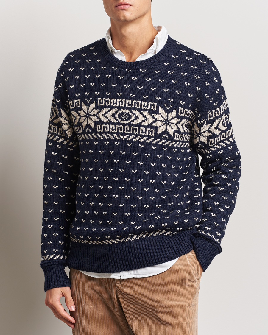 Homme | Pulls Et Tricots | Polo Ralph Lauren | Cotton/Cashmere Crew Neck Navy Combo
