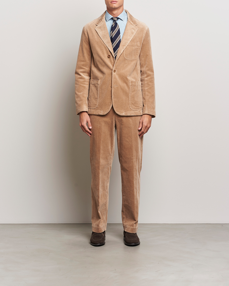 Heren | Blazers | Polo Ralph Lauren | Corduroy Stretch Blazer Hazelnut