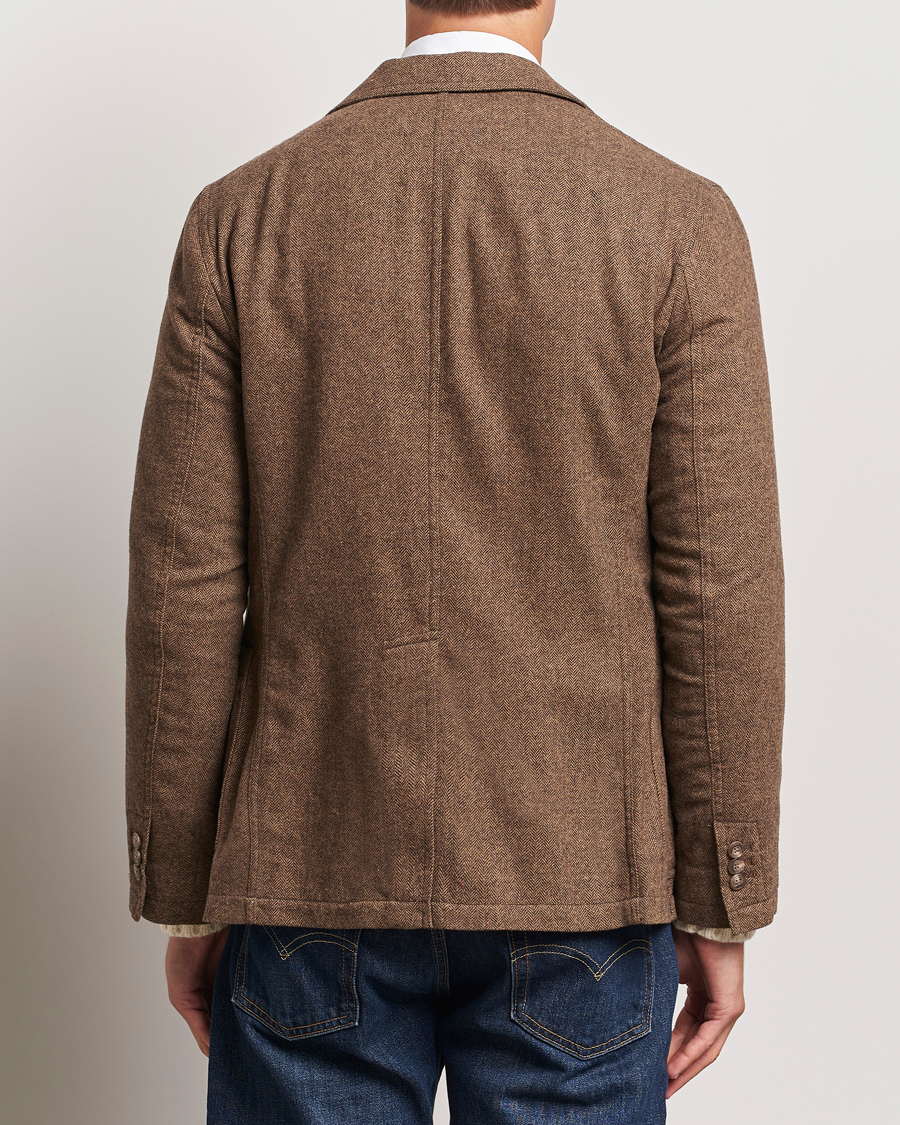 Homme | Blazers | Polo Ralph Lauren | Classic Herringbone Sportcoat Brown/Tan