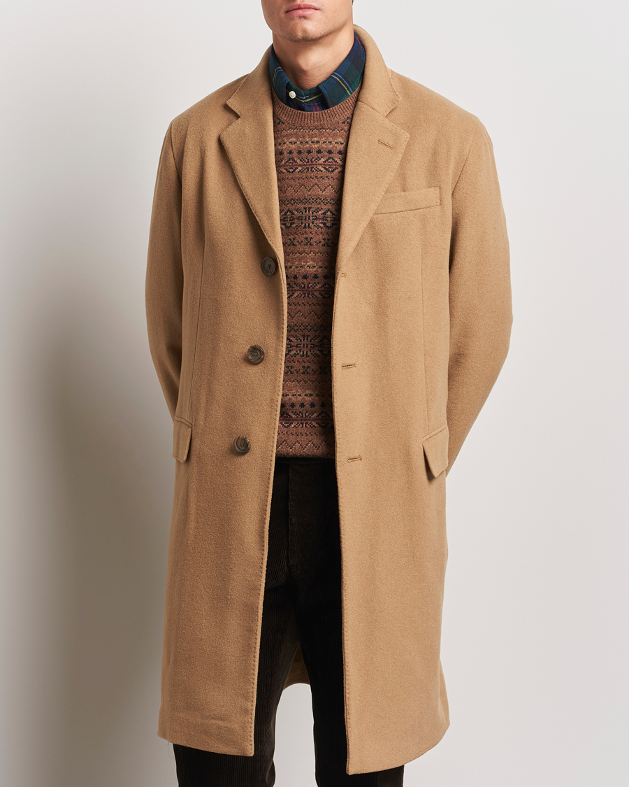 Heren | Jassen | Polo Ralph Lauren | Paddock Wool Coat Camel
