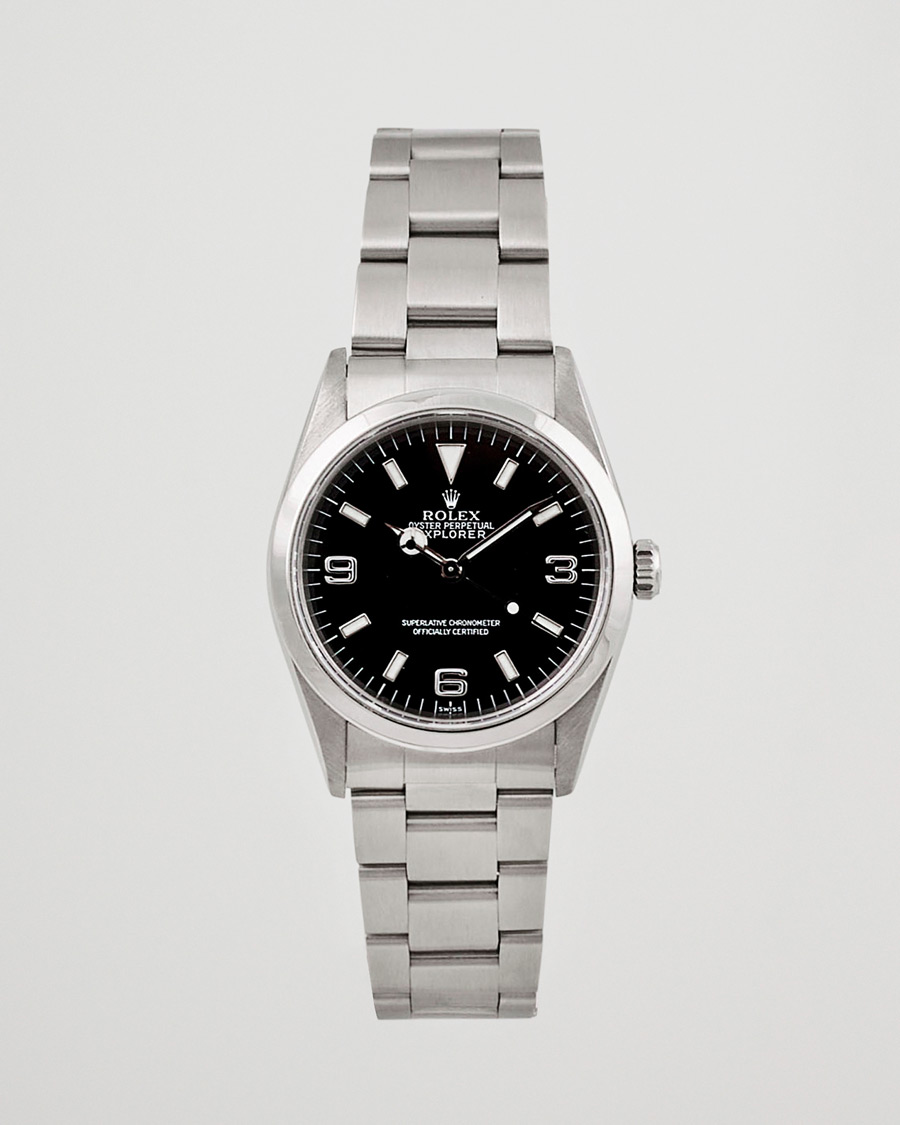 Heren | Rolex Pre-Owned Explorer 14270 Silver | Rolex Pre-Owned | Explorer 14270 Silver