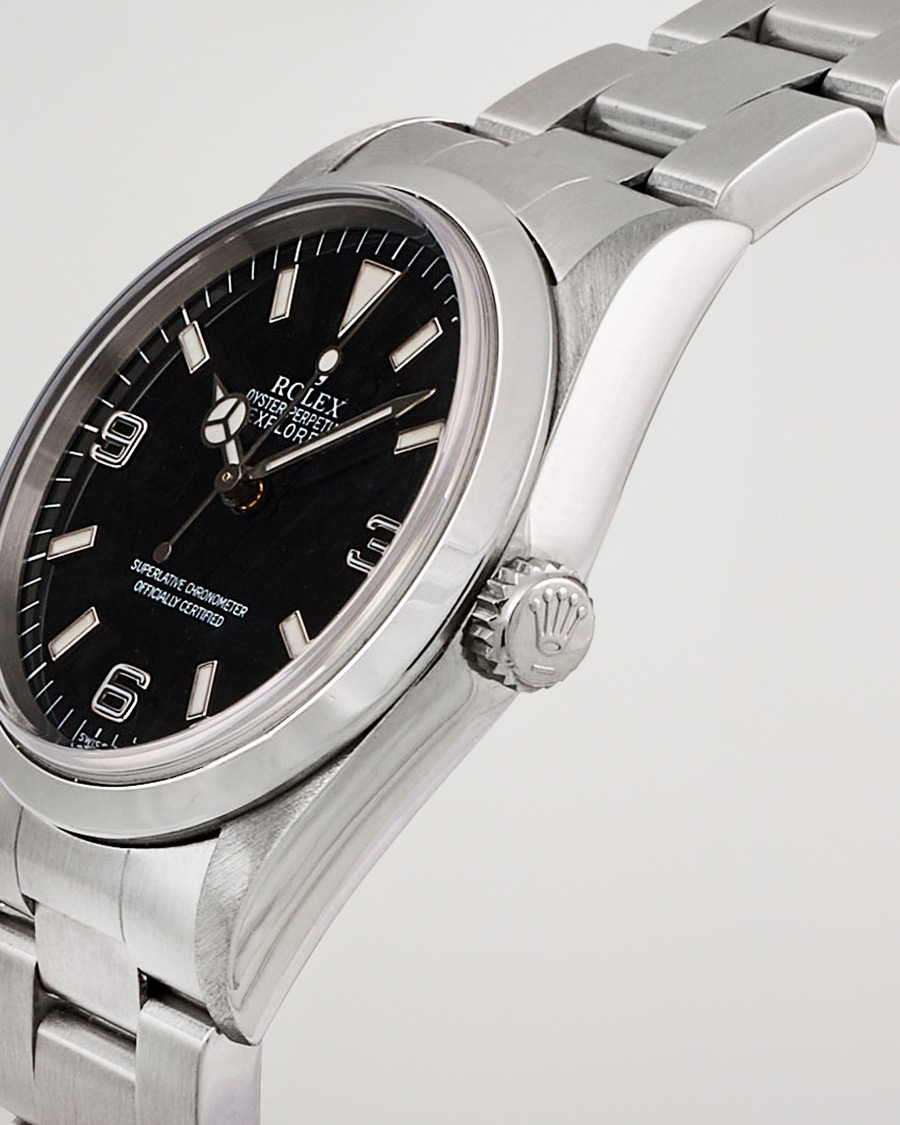 Heren | Rolex Pre-Owned Explorer 14270 Silver | Rolex Pre-Owned | Explorer 14270 Silver