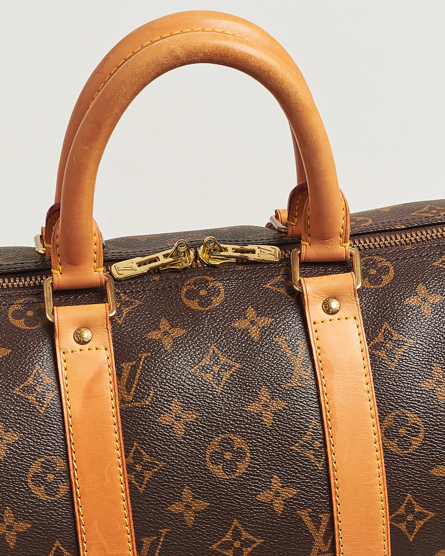 Homme | Pre-Owned & Vintage Bags | Louis Vuitton Pre-Owned | Keepall 45 Bag Monogram