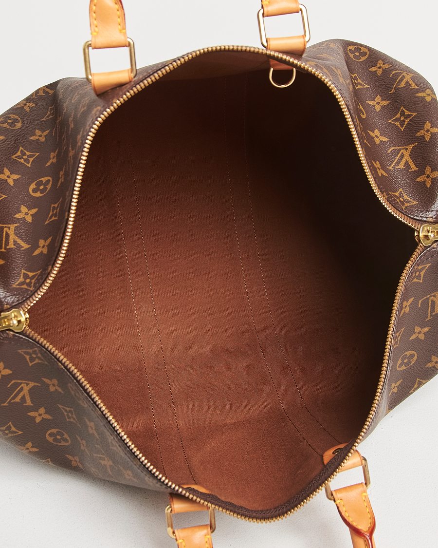 Homme | Pre-Owned & Vintage Bags | Louis Vuitton Pre-Owned | Keepall 45 Bag Monogram