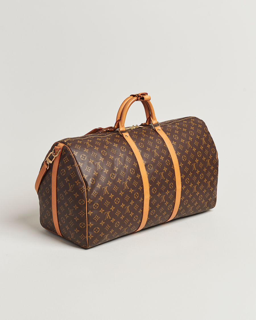 Heren | Louis Vuitton Pre-Owned Keepall Bandoulière 60 Monogram | Louis Vuitton Pre-Owned | Keepall Bandoulière 60 Monogram
