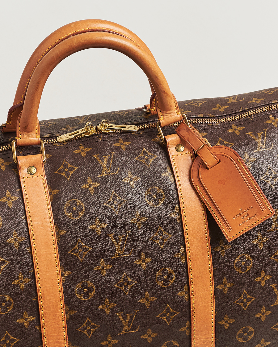 Heren | Louis Vuitton Pre-Owned Keepall Bandoulière 60 Monogram | Louis Vuitton Pre-Owned | Keepall Bandoulière 60 Monogram