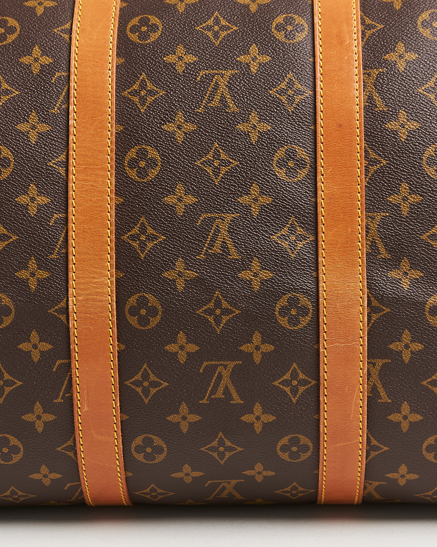 Homme | Louis Vuitton Pre-Owned Keepall 55 Monogram | Louis Vuitton Pre-Owned | Keepall 55 Monogram
