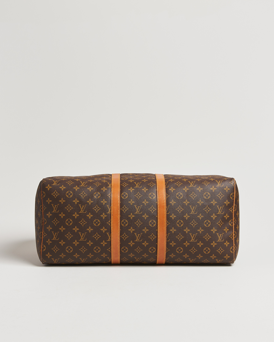 Homme | Louis Vuitton Pre-Owned Keepall 55 Monogram | Louis Vuitton Pre-Owned | Keepall 55 Monogram