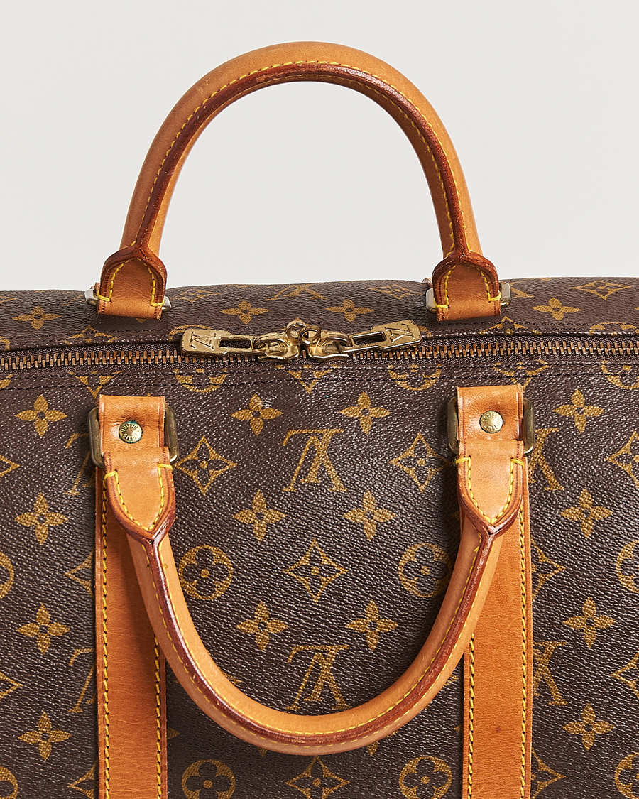 Homme | Louis Vuitton Pre-Owned Keepall 55 Monogram | Louis Vuitton Pre-Owned | Keepall 55 Monogram