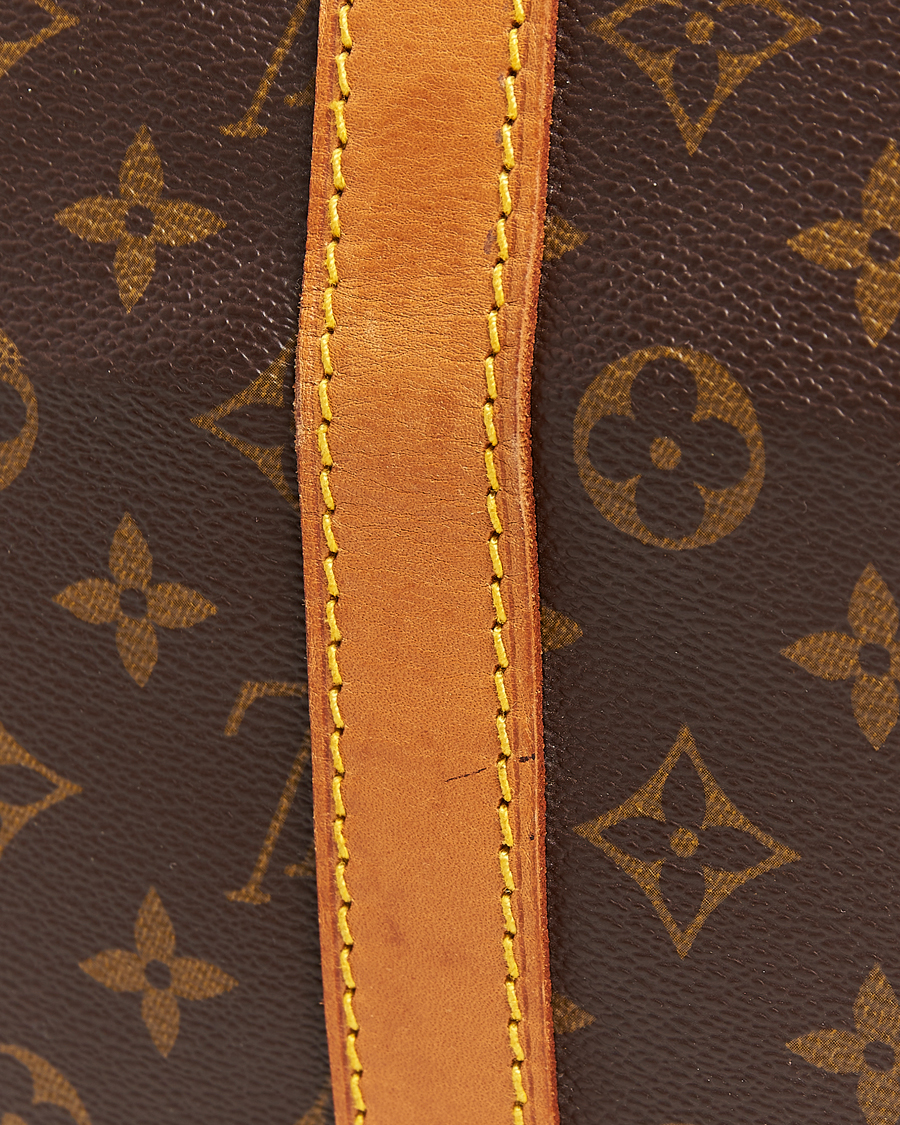 Homme | Louis Vuitton Pre-Owned Keepall 55 Bag Monogram | Louis Vuitton Pre-Owned | Keepall 55 Bag Monogram