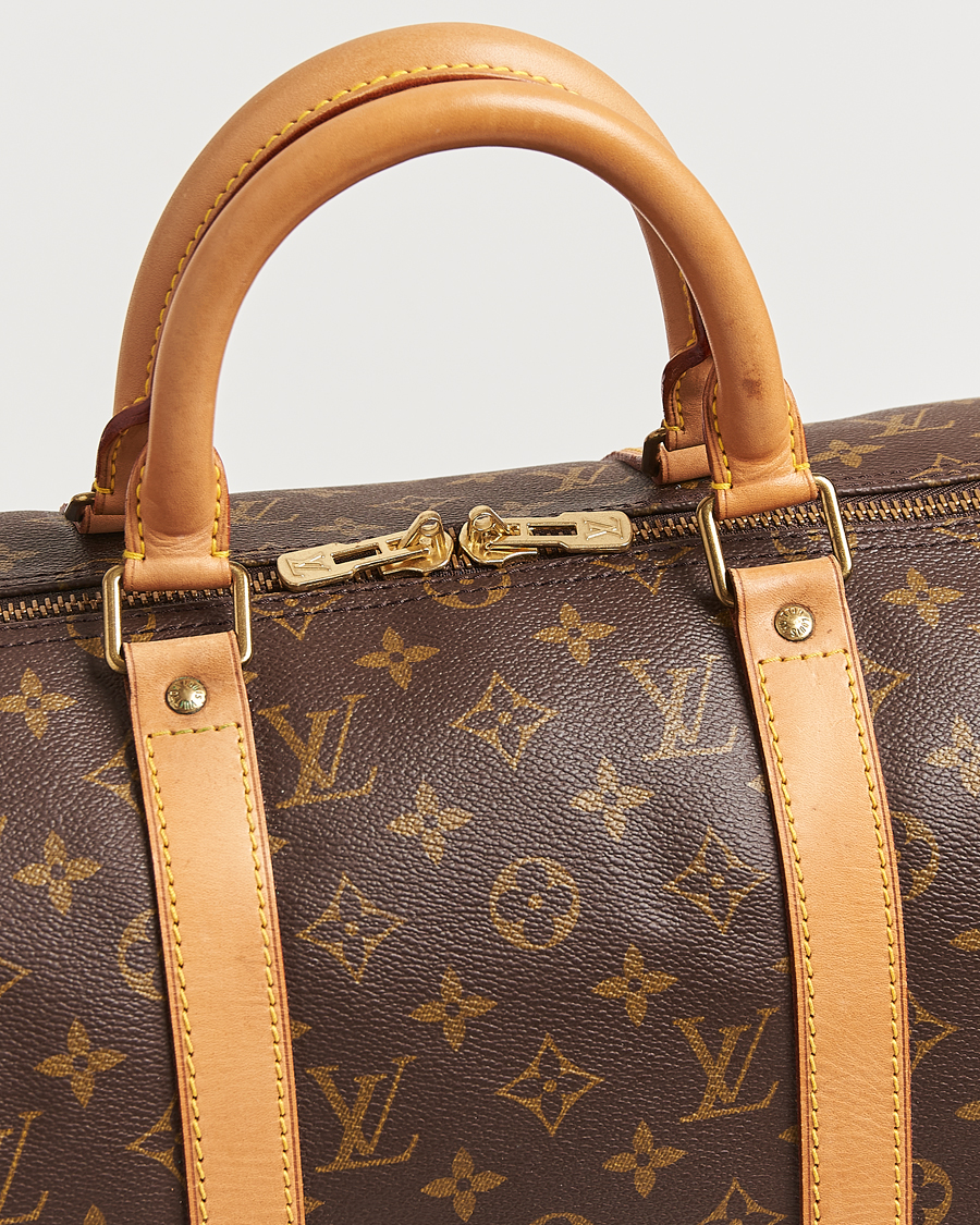 Heren | Louis Vuitton Pre-Owned Keepall 50 Bag Monogram | Louis Vuitton Pre-Owned | Keepall 50 Bag Monogram