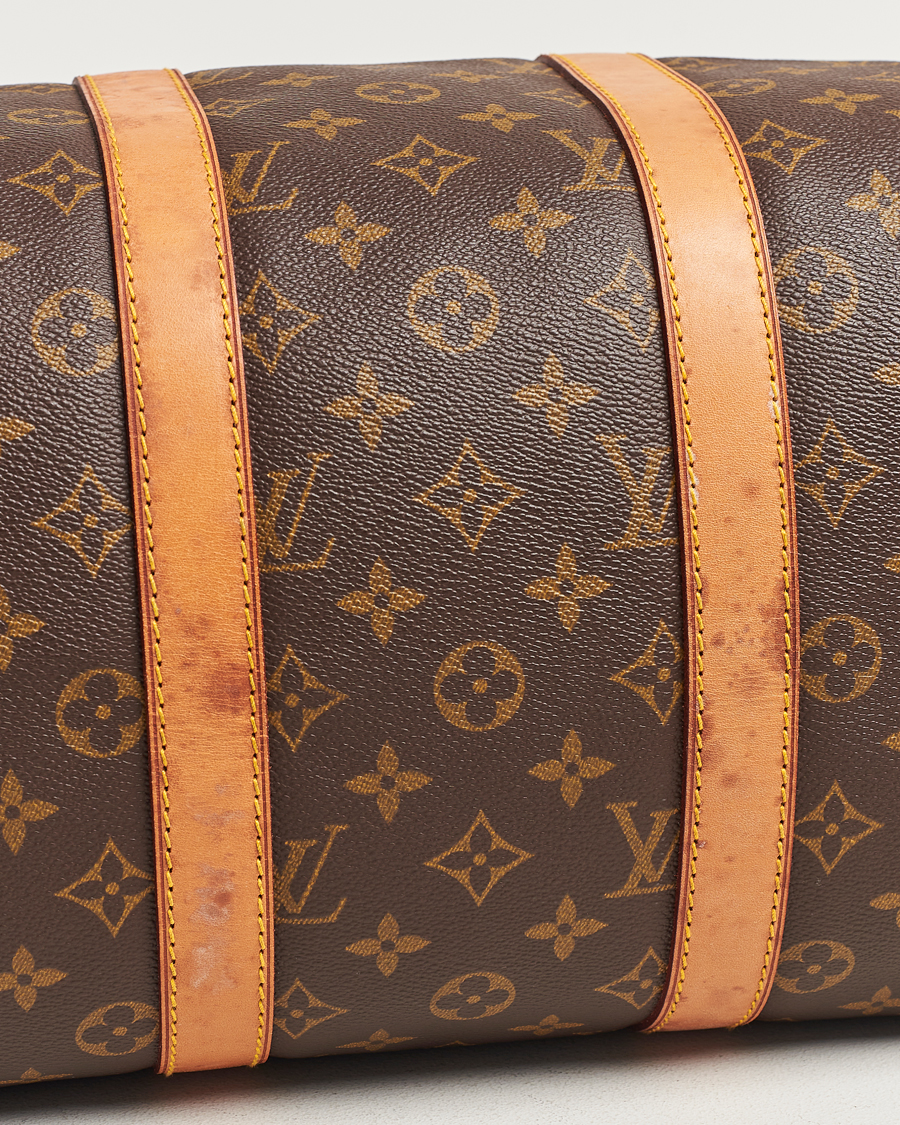 Homme | Louis Vuitton Pre-Owned Keepall 45 Bag Monogram | Louis Vuitton Pre-Owned | Keepall 45 Bag Monogram